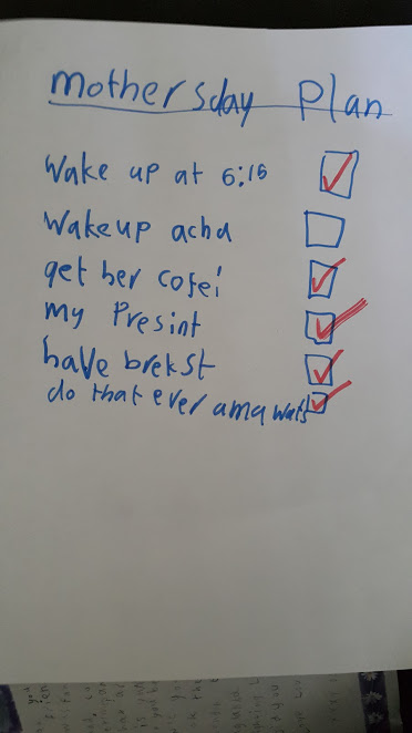 Kanna's Mother's day plans!